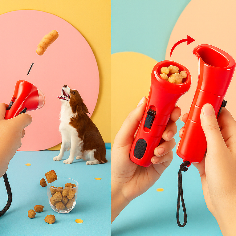 Interactieve Snack Launcher voor Huisdieren