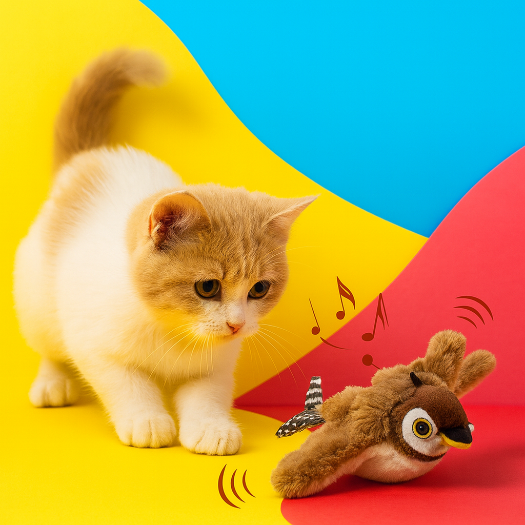 Interactief Vogel Speeltje voor Katten
